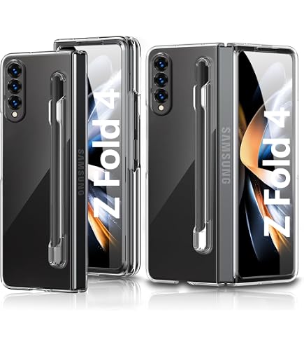 Amazon.co.jp: WOYSOBA 適合 Galaxy Z Fold4 用ケース Sペン収納 ペン